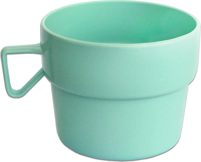Tasse en plastique empilable 0,25 l – assortiment de couleurs
