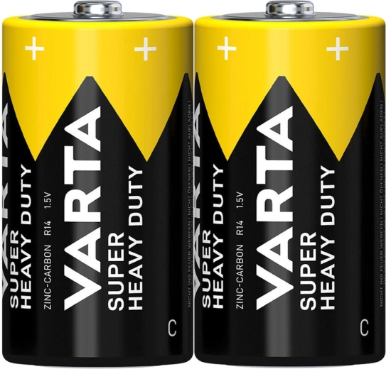 Piles C R14 VARTA SuperLife zinc-carbone (2 pcs)