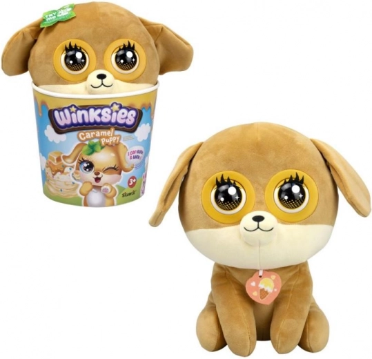 Winksies - petit chien caramel