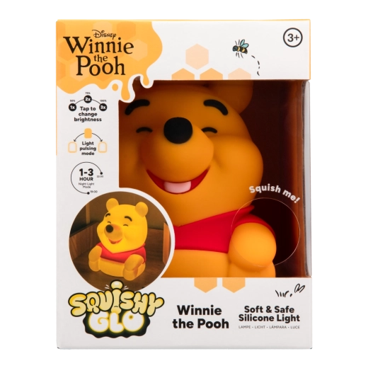 Lumière en silicone Disney Winnie l’Ourson SquishyGlo