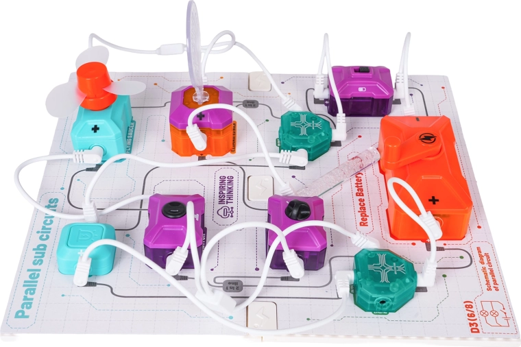Système modulaire pour assembler facilement des circuits
