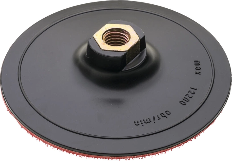 Plateau porte-disque abrasif 150 mm M14 avec velcro pour meuleuse d’angle