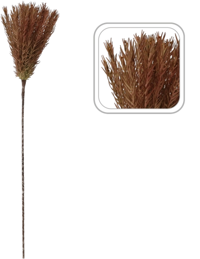 Herbe décorative 96 cm verte