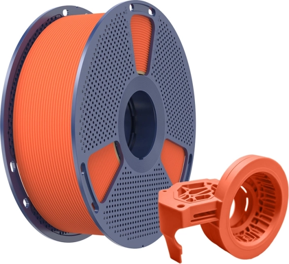 Finition mate orange avec un rendu professionnel