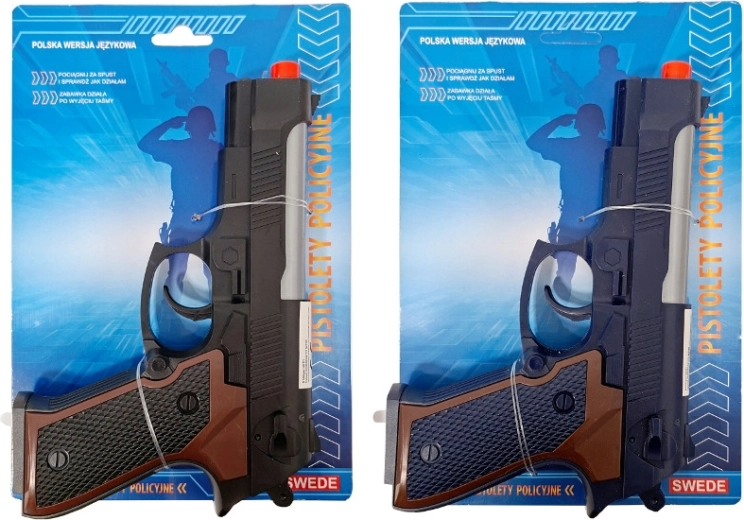 pistolet de police avec module vocal polonais