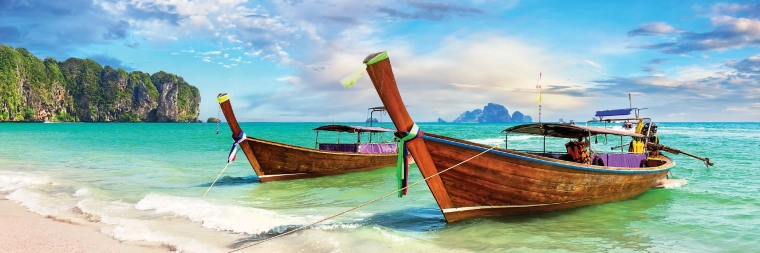 Puzzle panoramique Around the World : Krabi, Thaïlande 1000 pièces