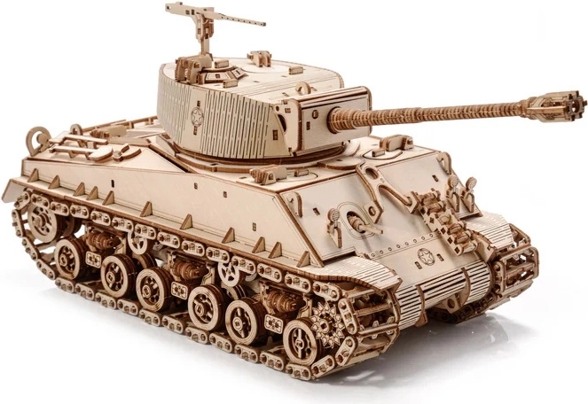 Modèle réaliste du char M4A3E8 Sherman