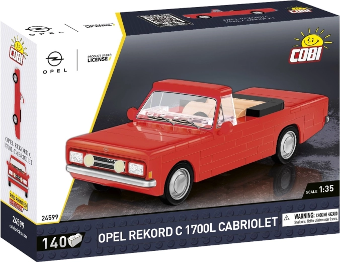 Cobi Opel Rekord C 1700L cabriolet 1:35 - 1 pièce