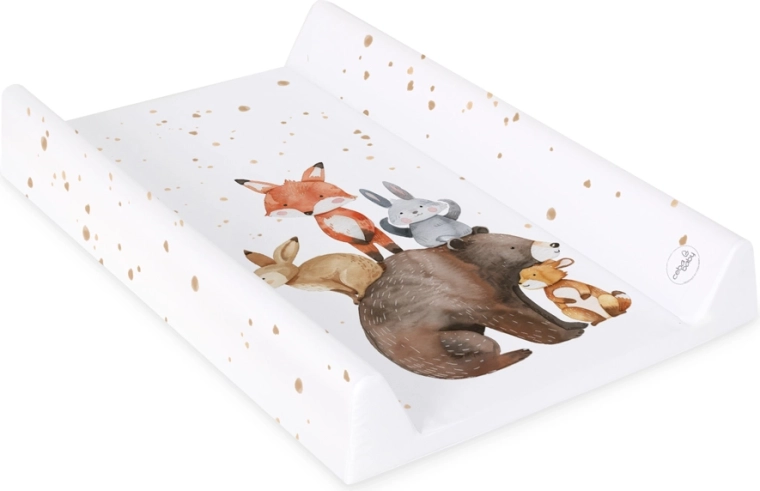 Ceba Baby matelas à langer souple Basic Forest Friends 50 × 70 cm
