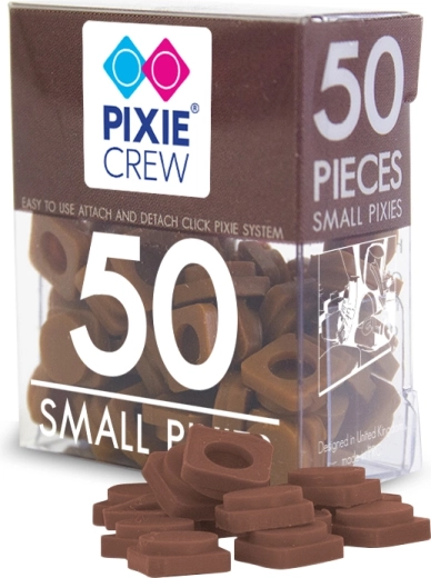 Petits pixels en silicone Pixie Crew marron