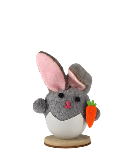 Adorable lapin dans une coquille