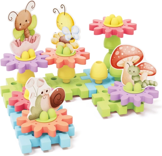 PlayEco Garden Gears – Le jardin en mouvement, 34 pièces