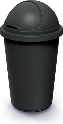 Poubelle Compacta R Roller 50 L en plastique recyclé