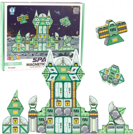Jeu de construction magnétique Cosmos Station 108 pcs