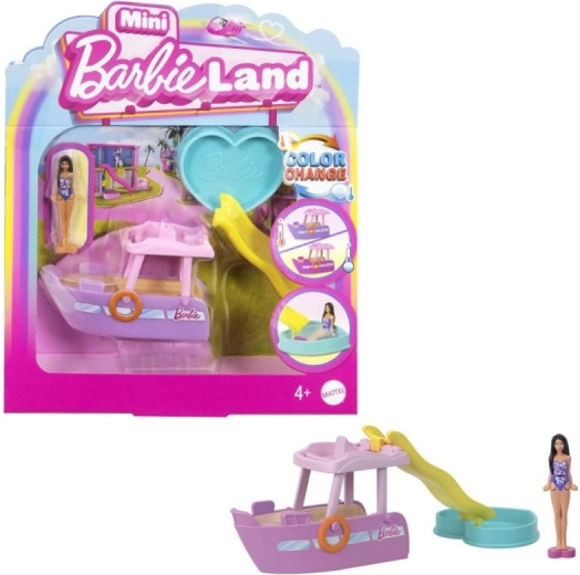 Mini Barbieland Bateau des Rêves Véhicules de Transport