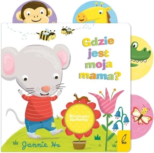 Où est ma maman ? Livre interactif pour enfants avec éléments mobiles