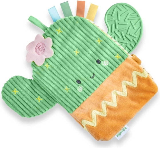 Ingenuity livre en peluche avec anneau de dentition Calm Springs, 0 m+