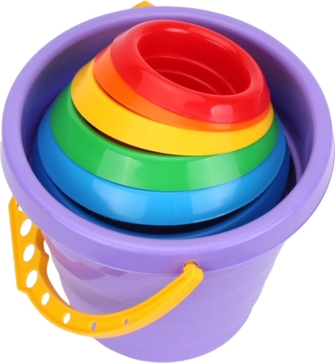 Seau pratique pour le rangement