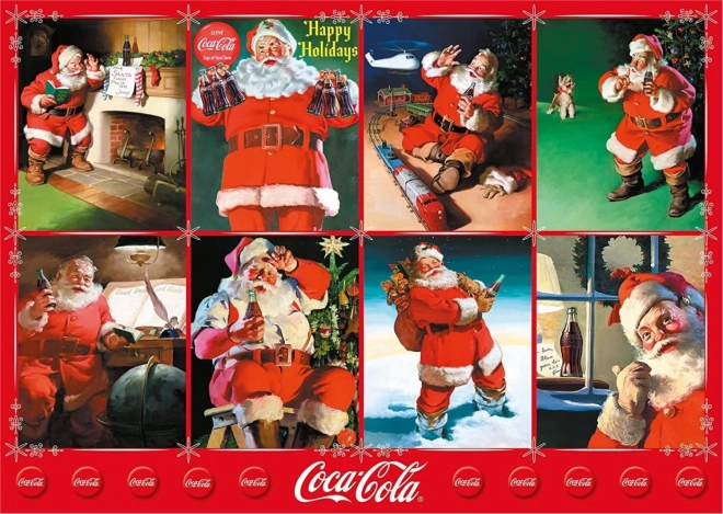 Puzzle Coca-Cola Père Noël 1000 pièces