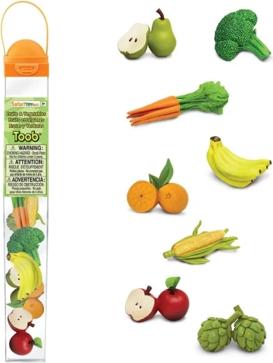 Safari Ltd. Toobs fruits et légumes (8 figurines)