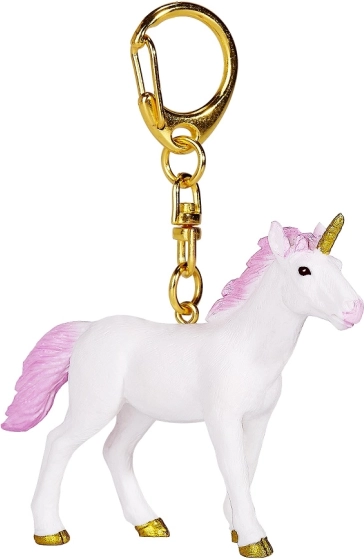Porte-clés Licorne Rose