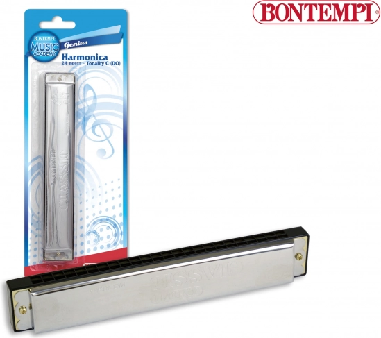 Harmonica en métal pour enfants Bontempi