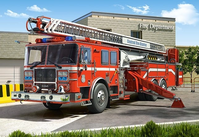 Puzzle 260 pièces – camion de pompiers