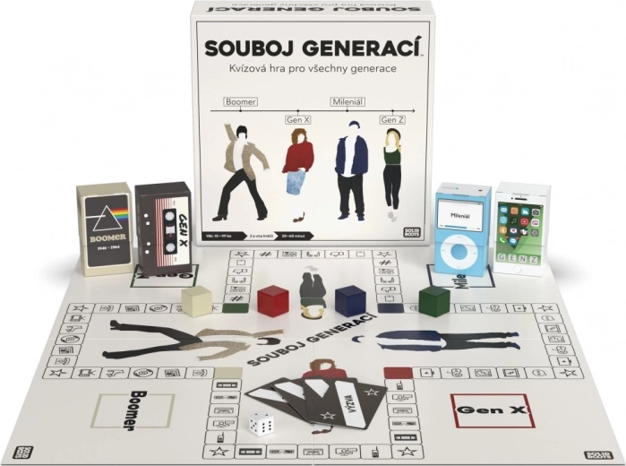 Jeu de société duel des générations