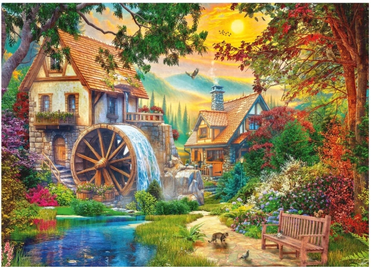 Puzzle DINO Moulin pittoresque 3000 pièces