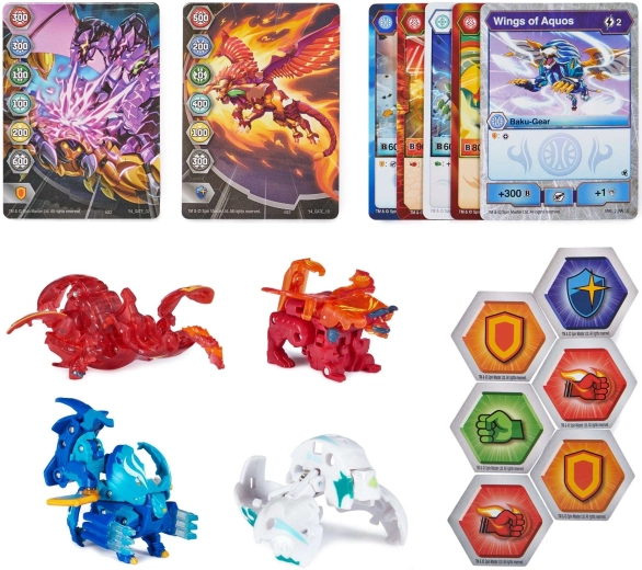 Collection de combat Bakugan complète