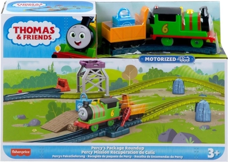 Circuit de train motorisé THOMAS & FRIENDS – Percy avec chargement