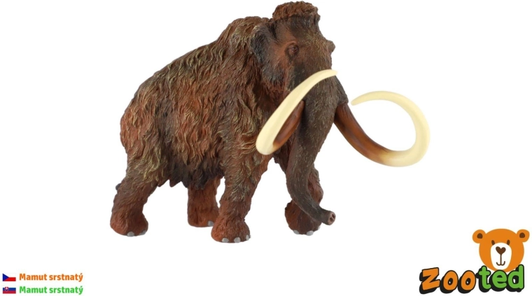 Mammouth laineux – figurine réaliste en plastique 18 cm