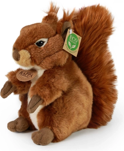 Écureuil en peluche Rappa écoresponsable 21 cm