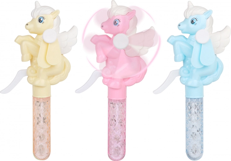 Bulle de savon avec ventilateur – licorne 30 ml
