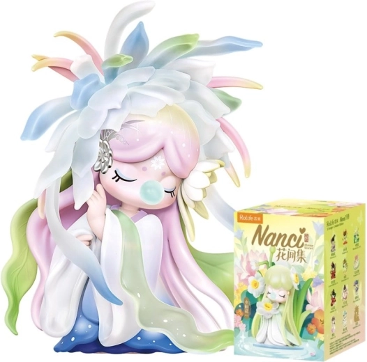 Figurine à collectionner Rolife Nanci Flower Stories en boîte mystère - 1 pièce