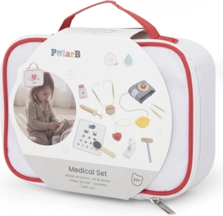 Trousse de docteur en bois - 1 pièce