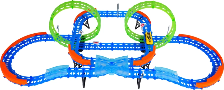 Circuit de course lumineux 63 pièces
