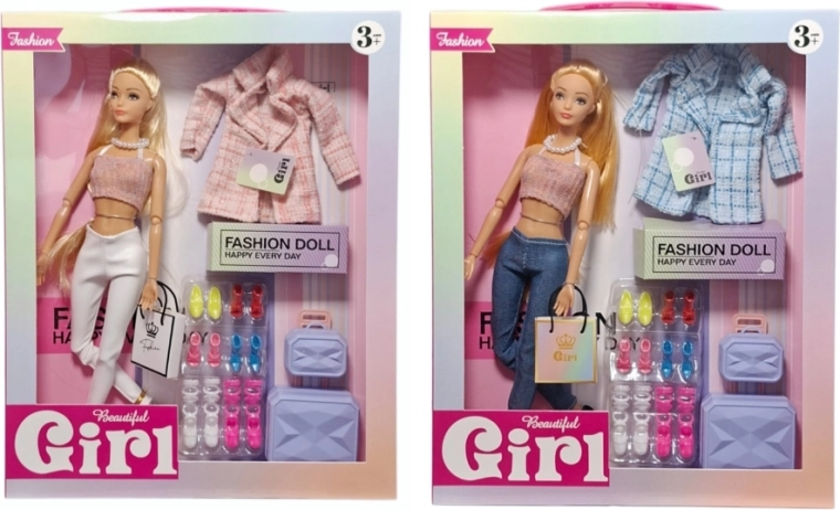 Poupée avec accessoires