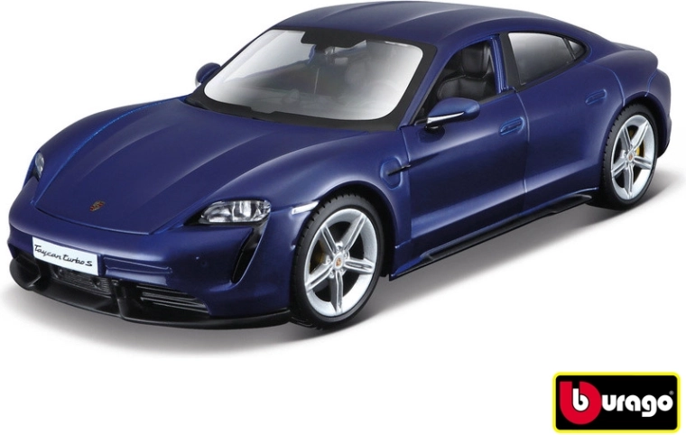 Bburago Porsche Taycan Turbo à l'échelle 1:24