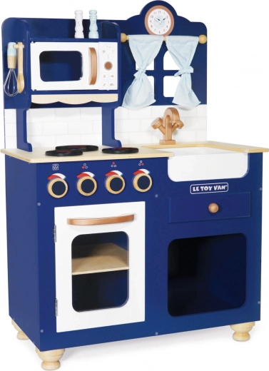 Design intemporel en bleu roi