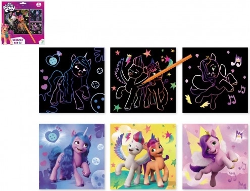 Images à gratter My Little Pony 20x20 cm