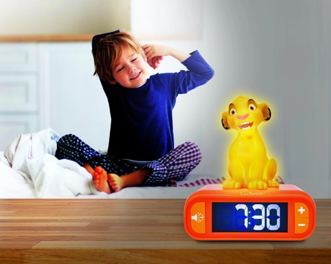 Figurine lumineuse de Simba comme veilleuse