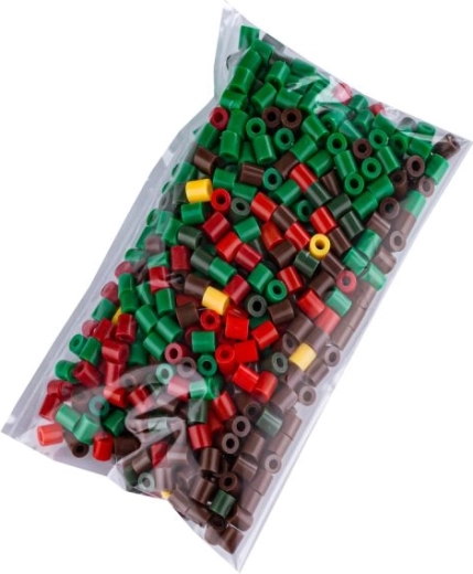 Perles colorées pour des créations
