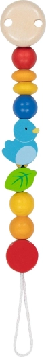 Chaînette pour tétine avec petit oiseau - 1 pièce