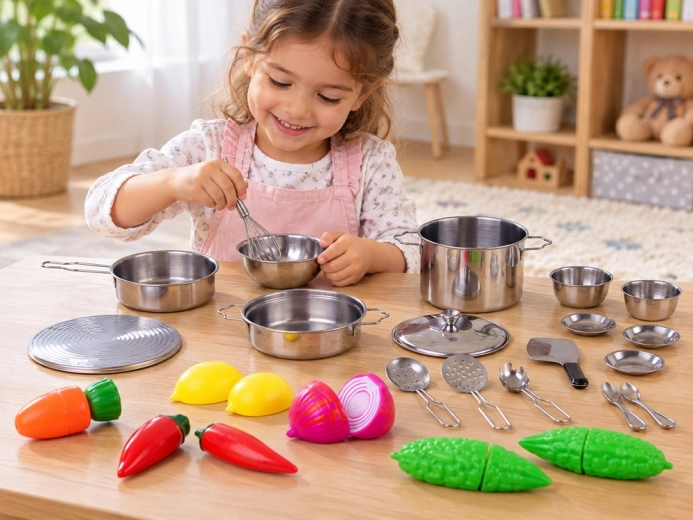 Équipement complet pour les petits cuisiniers