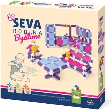 Seva Rodina – habitat, jeu de construction pour enfants (564 pièces)