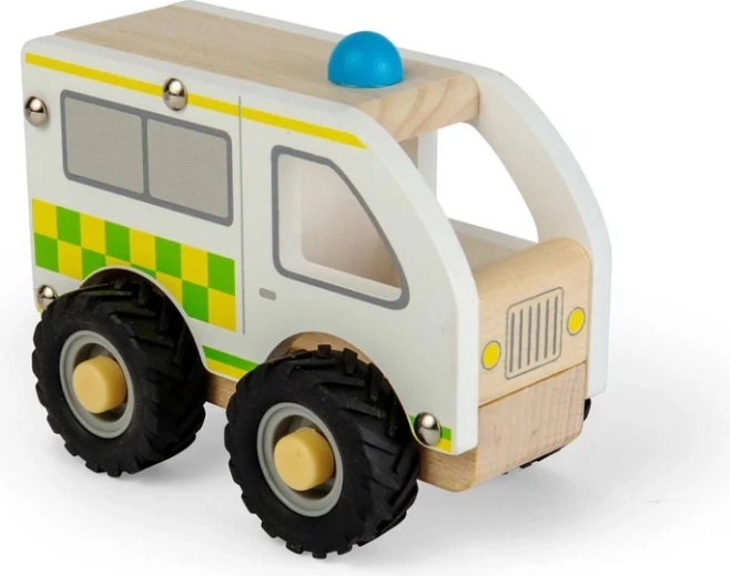 Bigjigs Toys mini ambulance en bois