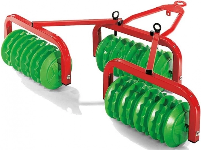 Rolly Toys rouleau Cambridge et herse pour tracteurs pour enfants