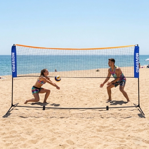 3-en-1 pour badminton, volley-ball et tennis