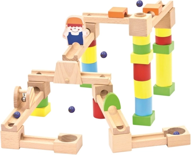 Circuit à billes pour enfants – 40 pièces